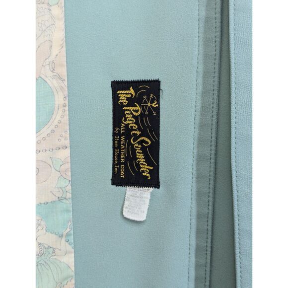 Vintage 70s Puget Sounder Green All Weather Coat by Item House - Picture 6 of 16